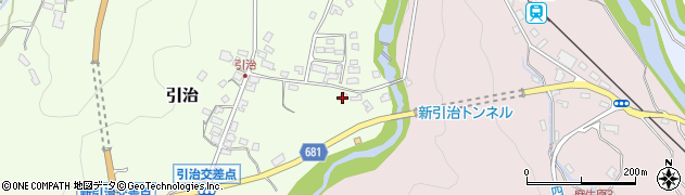 大分県玖珠郡九重町引治554周辺の地図