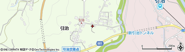 大分県玖珠郡九重町引治562周辺の地図
