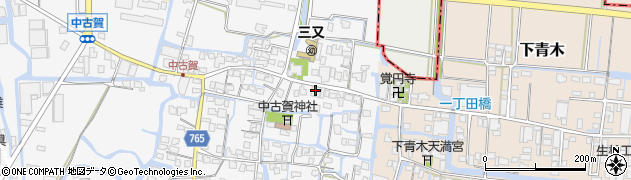 古賀呉服店周辺の地図