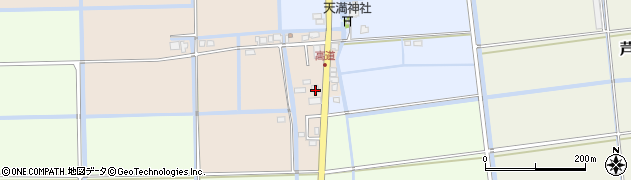 佐賀県小城市芦刈町浜枝川13周辺の地図