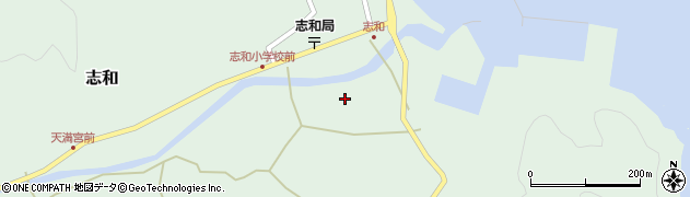 志和川周辺の地図