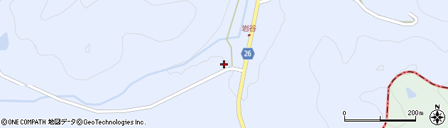 佐賀県伊万里市大川内町甲岩谷260周辺の地図