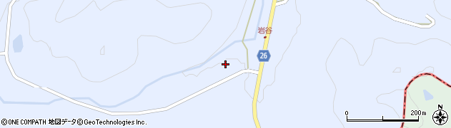 佐賀県伊万里市大川内町甲岩谷286周辺の地図