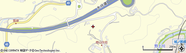 大分県玖珠郡九重町右田800周辺の地図