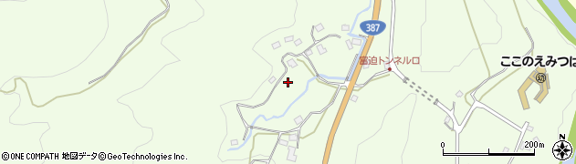 大分県玖珠郡九重町引治301周辺の地図