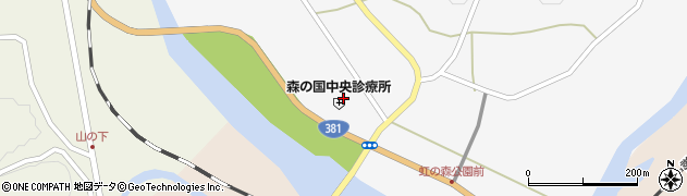 愛媛県北宇和郡松野町延野々1445周辺の地図
