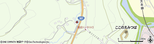 大分県玖珠郡九重町引治204周辺の地図