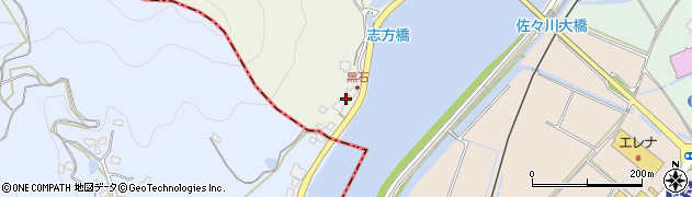 長崎県北松浦郡佐々町志方免2周辺の地図