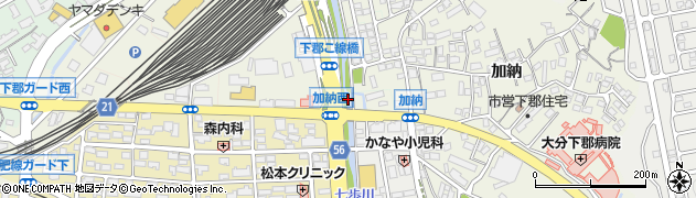 若宮田橋周辺の地図