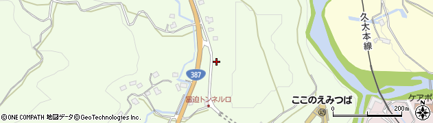 大分県玖珠郡九重町引治141周辺の地図