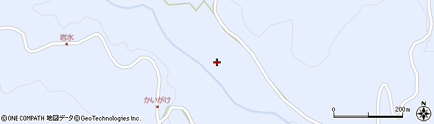 石城川周辺の地図