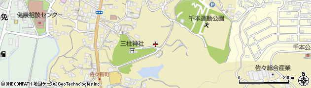 長崎県北松浦郡佐々町羽須和免379-1周辺の地図