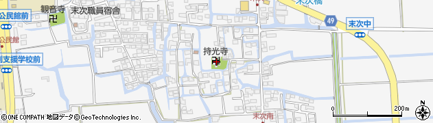 持光寺周辺の地図