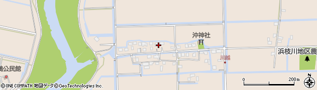 佐賀県小城市芦刈町浜枝川1660周辺の地図