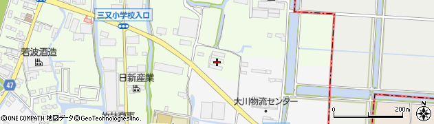 福岡県大川市鐘ケ江249周辺の地図