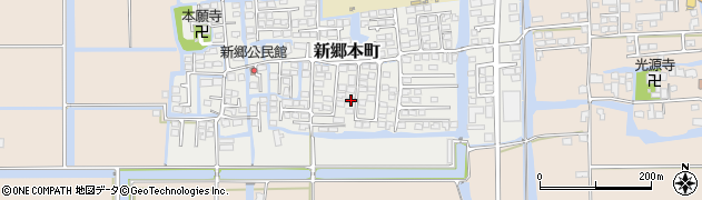 佐賀県佐賀市新郷本町周辺の地図