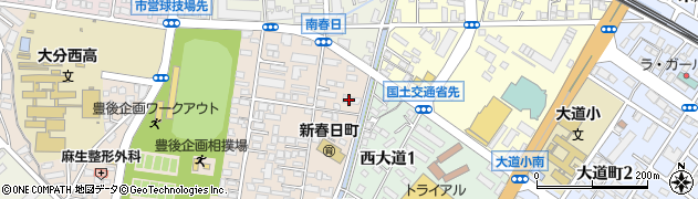 株式会社ケーネス　九州支店大分出張所周辺の地図