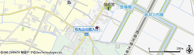 福岡県三潴郡大木町福土230周辺の地図