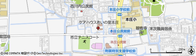佐賀県佐賀市本庄町本庄335周辺の地図