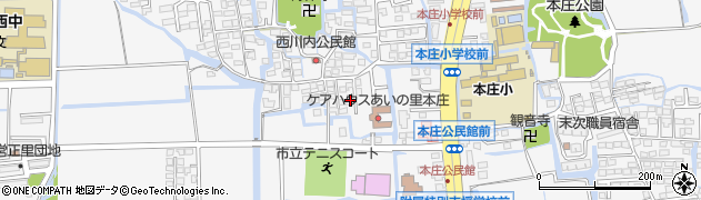 佐賀県佐賀市本庄町本庄334周辺の地図