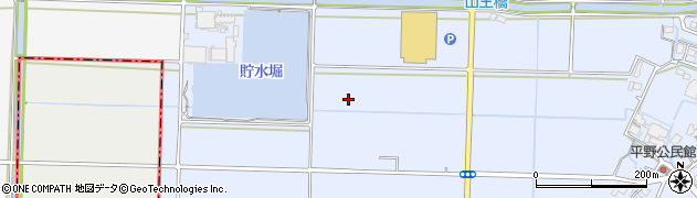 福岡県久留米市城島町江上本周辺の地図