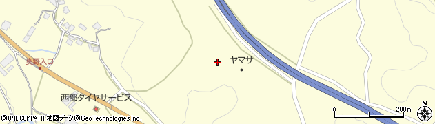 大分県玖珠郡九重町右田1951周辺の地図
