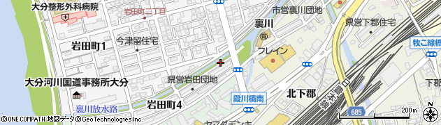 下津橋周辺の地図