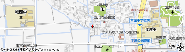 佐賀県佐賀市本庄町本庄320周辺の地図