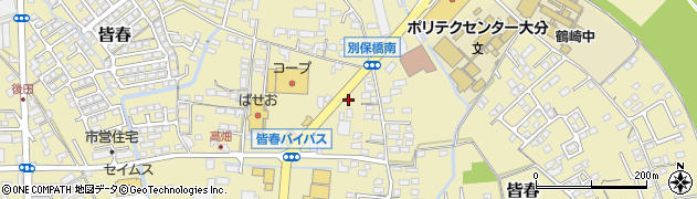 きゃべつ畑鶴崎店周辺の地図