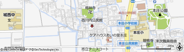 佐賀県佐賀市本庄町本庄329周辺の地図