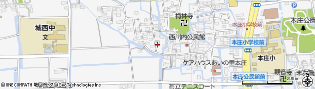 佐賀県佐賀市本庄町本庄356周辺の地図