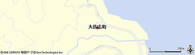 長崎県平戸市大佐志町周辺の地図