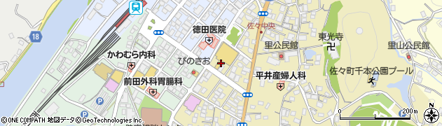 尚時堂佐々ショッピング店周辺の地図