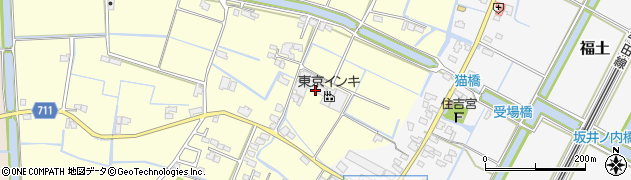 東京インキ株式会社　福岡工場周辺の地図