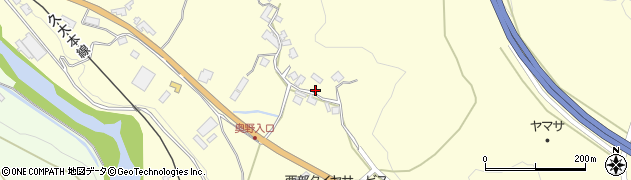 大分県玖珠郡九重町右田2066周辺の地図