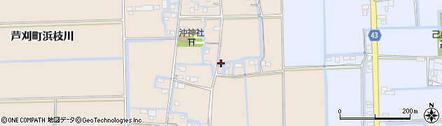 佐賀県小城市芦刈町浜枝川248周辺の地図
