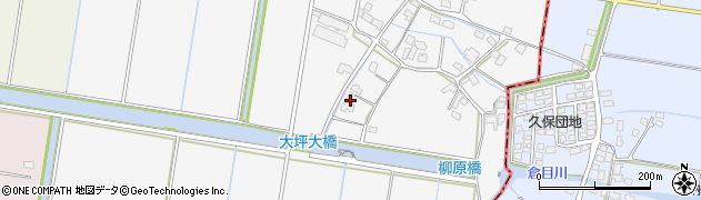 福岡県久留米市三潴町西牟田2303周辺の地図