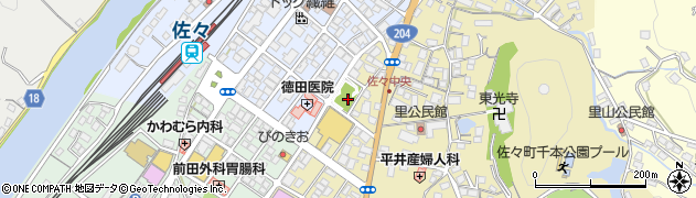 羽須和第一公園周辺の地図
