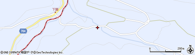 大分県玖珠郡玖珠町山浦2103周辺の地図