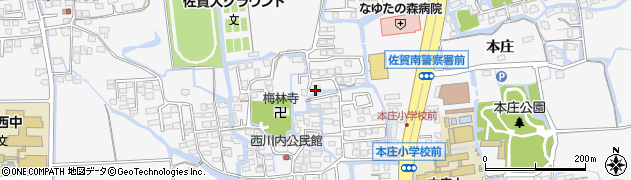 佐賀県佐賀市本庄町本庄391周辺の地図