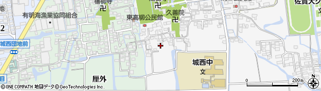佐賀県佐賀市本庄町本庄1074周辺の地図