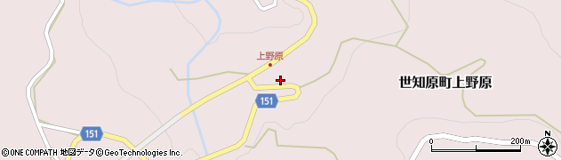 長崎県佐世保市世知原町上野原1238周辺の地図