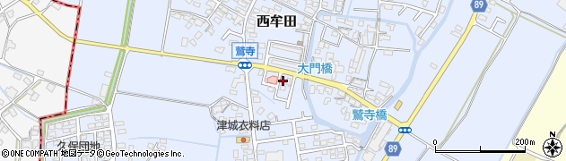 小次郎丸調剤薬局周辺の地図