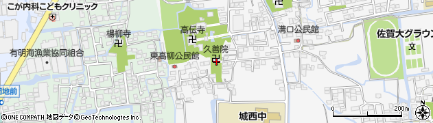 佐賀県佐賀市本庄町本庄1093周辺の地図