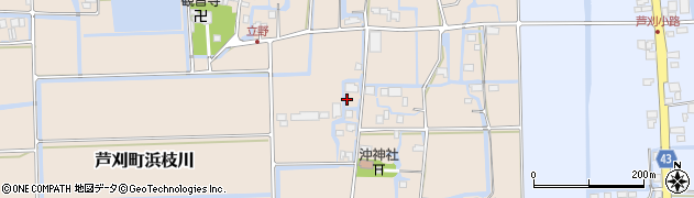 佐賀県小城市芦刈町浜枝川815周辺の地図