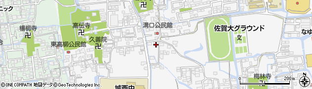 佐賀県佐賀市本庄町本庄775周辺の地図