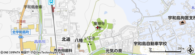 東禅寺周辺の地図