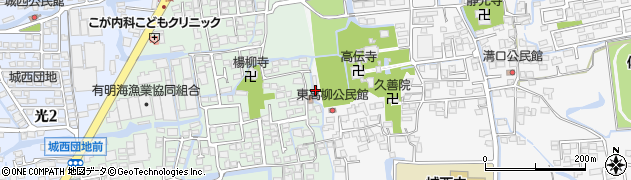佐賀県佐賀市本庄町本庄1110周辺の地図