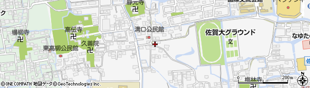 佐賀県佐賀市本庄町本庄605周辺の地図