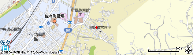 長崎県北松浦郡佐々町羽須和免61周辺の地図